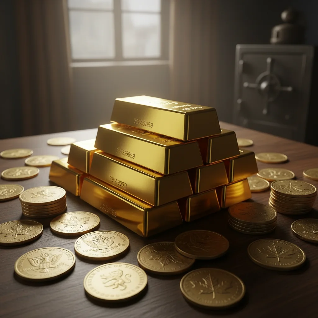 Avaliação e compra de barras de ouro e moedas de ouro em São Paulo